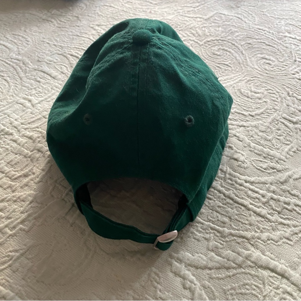 Saint Etienne Embroidered Green Baseball Cap 100% Cotton and Adjustable Back - Picture 6 of 6